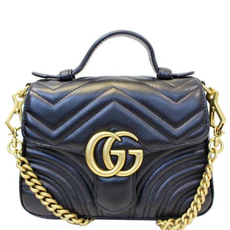 gucci mini top handle|gucci top handle marmont.